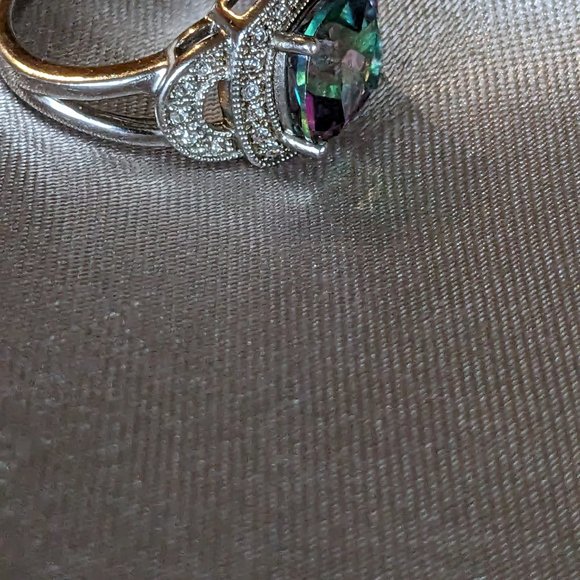 Mystic topaz ring NVC - Picture 7 of 9